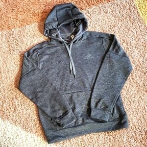 Adidas Climawarm Gray Hoodie Small
